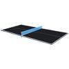 YONWAY 8ft Mid-Size Ping Pong Conversion Top, Foldable & Portable Table Tennis Table Top for Indoor Games - 2 of 4