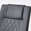 Modern Dining Room Chairs With Metal Legs Upholstered PU Leather High Back Chairs For Kitchen Dining Room Living Room Pack Of 4 - 2 of 4