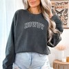 Simply Sage Market Women's  Garment Dyed Graphic Sweatshirt Embroidered Howdy Varsity Outline - 2 of 3