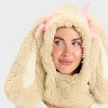 Adult Snood Bunny Halloween Costume Headwear - Hyde and EEK! Boutique™ Light Brown - 3 of 3