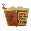 Jim Shore 6.5 Inch Twas The Night Before Christmas Storybook Heartwood Creek Santa Figurines - 2 of 3