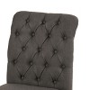 NicBex Mid-Century Style Scroll Back Upholstered Tufted Dining Chairs Set of 2,Modern Accent Chairs for Dining Room,Living Room - 4 of 4