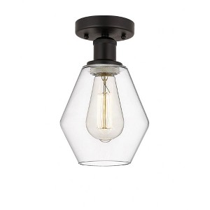 Cindyrella - 1 Light Semi-Flush Mount In Nautiical Style-10.25 Inches Tall and 6 Inches Wide - 1 of 1