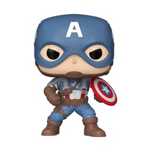 Funko POP! Marvel: Marvel Cinematic Universe Arc CAFA Captain America Figure - 1 of 2