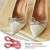 Unique Bargains Fashion Diamond Crystal Shoe Laces with Net for Sweatpants Shorts 2 Pcs - 4 of 4