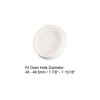 Unique Bargains Rubber Durable Hanging Ring Kitchen Drain Stopper 3 Pcs - 4 of 4