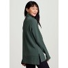 RBX Active Women's Lightweight Mock Cowl Neck Quilted Pullover Tunic with Thumbholes - 2 of 4