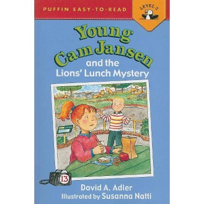 Young CAM Jansen and the Lions' Lunch Mystery - by  David A Adler (Paperback)