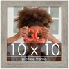 PosterPalooza | 10x10 Wide Barnwood Picture Frame, UV Acrylic, 6 Finishes - Grey, Brown, White, and Black - 2 of 4
