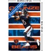 Trends International NFL Chicago Bears - Rome Odunze 25 Unframed Wall Poster Prints - 3 of 4