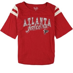 Touch by G-III Womens Atlanta Falcons Embellished T-Shirt - 1 of 2