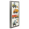 Stupell Industries Playful Construction Vehicles, 11" x 25" - 3 of 4