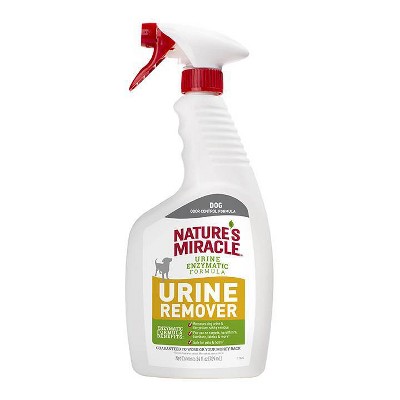 Nature's Miracle Spray Pet Stain And Odor Remover Enzymatic Formula 32 Oz :  Target