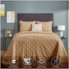 Charleston 100% Cotton Soft & Plush Chenille Tufted Diamond Pattern Unique Luxurious Bedspread & Sham Set, All-Season, Machine Washable Coverlet Set - 3 of 4