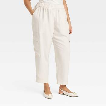 Women's High-Rise Washed Flare Seamed Leggings - Wild Fable™ Off-White 4X