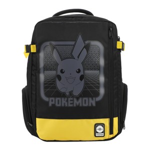 Pokémon Pikachu Running Black 17” Large Travel Backpack - 1 of 4