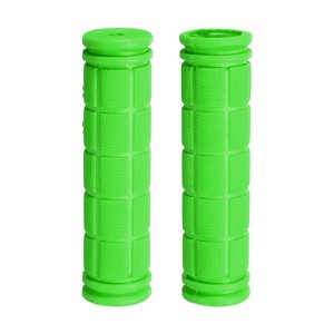 Unique Bargains Rubber Non-Slip Mushroom Bike Fit 7/8" Handlebar Grips 4.53" 2 Pairs - 1 of 4