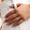 Pure Collection by Ross-Simons Sterling Silver Band With Diamond Accent - 3 of 4