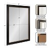 Kate and Laurel Parodi Rectangle Bathroom Wall Mirror - 2 of 4