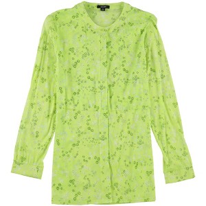 Alfani Womens Bliss Floral Tunic Blouse - 1 of 1