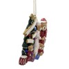 Personalized Ornaments 3.5 Inch Teddy Bear Family Personalized Free Two Children Tree Ornaments - 2 of 2