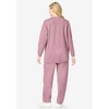 Woman Within Plus Size Petite Fleece Sweatshirt Set - 3 of 4