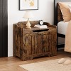 Storage Chest,Toy Chest for Boys Girls, Kids Wood Large Toy Box, Storage Bench with Hinge,Storage Trunk for Entryway, Living Room - 3 of 4