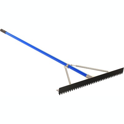 Bon Tool 12-225 Base Rake - 36-inch - 6 Foot Snap Handle