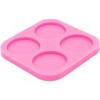 JDICTION 1.7 Inch Super Glossy Silicone Mold - 4-Cavity Round Phone Grip, DIY Resin Jewelry & Badge Reel Mold for Epoxy Polymer Clay - 2 of 3