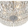 Crystorama Lighting Ceiling Mount 3 - Light Flush Mount in  Polished Chrome - 3 of 4