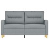 vidaXL Sofa Accent Upholstered Sofa Couch Furniture for Living Room Fabric - Light Gray 47.2" - 2 of 4