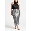 ELOQUII Women's Plus Size Maxi Sequin Skirt - 4 of 4