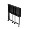Racxily Folding Desk Small Foldable Desk for Small Space, Writing Computer Desk, Home Office Foldable Office Desk for Bedroom, black - 3 of 4