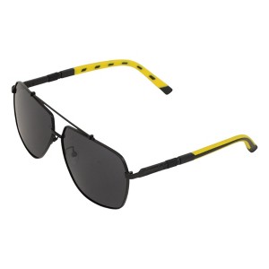 Anna-Kaci Men's Fashion Two Tone Box Polarized Sunglasses UV400 Protection - 1 of 4
