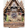 Eight Day Mechanical Cuckoo Clock With 17 Inch Height Moving Bear And Waterwheel By River City Clocks - 2 of 4