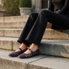 CUSHIONAIRE  Windsor Woven Womens Flats with Adjustable Strap – Comfortable Mary Jane Ballet Flats for Women - 2 of 4