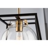 Artcraft Lighting Bridgetown 1 - Light Pendant in  Black/Harvest Brass - 3 of 4