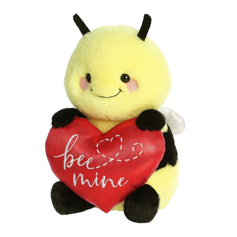 Aurora Val Sayings 9" Bee Mine Bee Yellow Stuffed Animal, 5 of 6