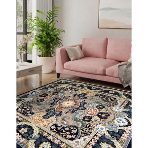 Unique Loom Narenj Collection Area Rug - Glasgow - 1 of 4
