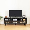 NicBex TV Stands for 65 inch TV,Country Style Entertainment Center with Metal Handle ,TV Console for Living Room, Bedroom, Home - 2 of 4