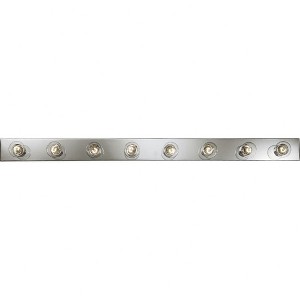 Progress Lighting Broadway 8-Light Wall Light in Polished Chrome with Shade - 1 of 2