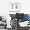 Courtside Market Classic Hues Portrait Frame Collection White 11"x14" 2-5x7 Openings - 2 of 2