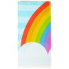 Juvale 3 Pack Rainbow Tablecloth for Party, Pastel Table Covers for Cloud Birthday Decorations for Girls, 54 x 108 In - 4 of 4