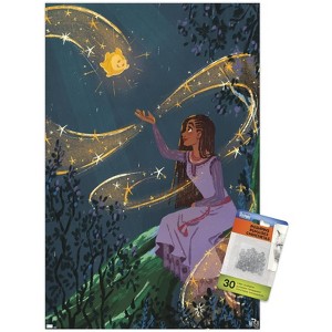 Trends International Disney Wish - Collage Poster 2 (Asha & Star) Unframed Wall Poster Prints - 1 of 4