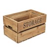 Cheung's Eika Set of 4 Wooden Storage Crates - 4 of 4
