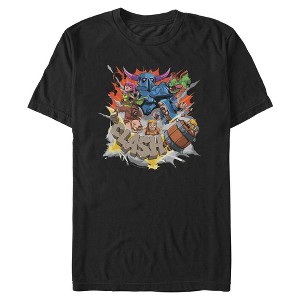 Mens Clash of Clans Group Shot Battle T Shirt - 1 of 4