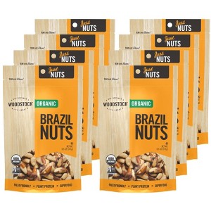 Woodstock Organic Brazil Nuts - Case of 8/8.5 oz - 1 of 4