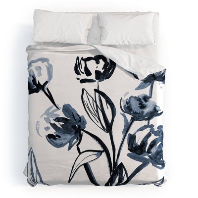 Alison Janssen Peonies Duvet Set - Deny Designs