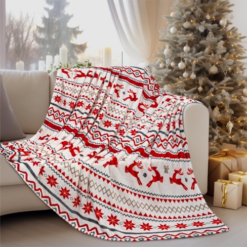 Christmas blankets online target