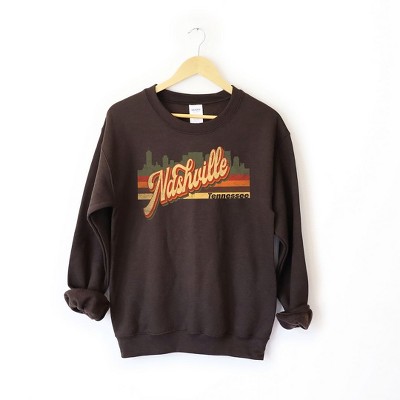 Simply Sage Market Women's Graphic Sweatshirt Nashville Stripes